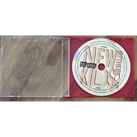 New Kids on the Block Step by Step (CD, Jun-1990, Columbia (USA) CD Only - Picture 2 of 3